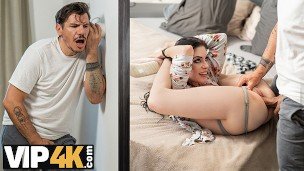 DADDY4K. If you forget a vibrator in her pussy, Mature man will come and fuck her. Hot sex with Anna De Ville & Denis Marti